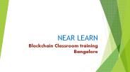 blockchain training Bangalore