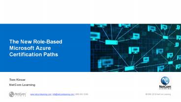 Microsoft Azure Webinar: The New Role-Based Microsoft Azure ...
