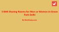 Shared Accomodation in Green Park Delhi PowerPoint PPT Presentation