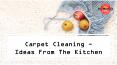 5 Food Items That Can Be Used For Carpet Cleaning PowerPoint PPT Presentation