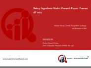 Bakery Ingredients Market Prospectus, Industry Insights & Investment Feasibility