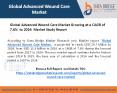 Global Advanced Wound Care Market Growing at a CAGR of 7.6%  to 2024: Market Study Report PowerPoint PPT Presentation