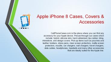 Buy Apple iPhone 8 Cases