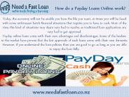 How do a Payday Loans Online work