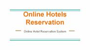 Online Hotels Reservation