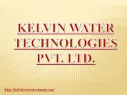 Sewage Treatment Plant (STP) Manufacturer