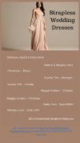 Beautiful Strapless Wedding Dresses & Gowns PowerPoint PPT Presentation