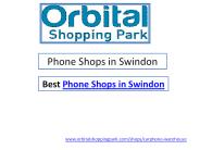 Phone Shops in Swindon