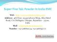 Super Fine Talc Powder in India EMC PowerPoint PPT Presentation
