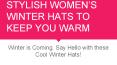 STYLISH WOMEN’S WINTER HATS TO KEEP YOU WARM PowerPoint PPT Presentation