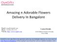 Amazing n Adorable Flowers Delivery In Bangalore PowerPoint PPT Presentation