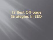 12 Best Off-Page Techniques in SEO