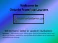 Franchise Agreement and Contract Lawyer PowerPoint PPT Presentation