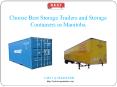 Best Storage Trailers PowerPoint PPT Presentation