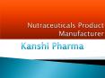 Nutraceutical Product Manufacturer PowerPoint PPT Presentation