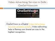 Video Advertising Services