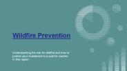 Wildfire Preventation by Landscape Companies