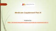 Medicare Supplement Plan N
