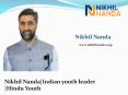 Nikhil Nanda -Indian youth leader PowerPoint PPT Presentation