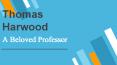 Thomas Harwood is a committed professor PowerPoint PPT Presentation