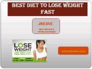 Good diet plan to lose weight