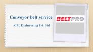 Conveyor belt service