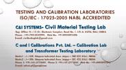 Best Testing and Calibration Lab in Jaipur