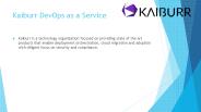 Kaiburr DevOps as a Service (1)