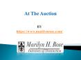 At The Auction PowerPoint PPT Presentation