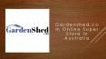 Small Garden Sheds, Bike Sheds, Absco Sheds for Sale | Gardenshed.com