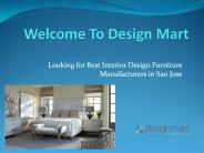 Interior Design Furniture Manufacturers