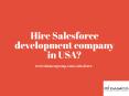 Hire Salesforce development company in USA? PowerPoint PPT Presentation