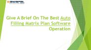 Auto Filling MLM Plan