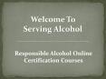 Responsible Alcohol Service Training PowerPoint PPT Presentation