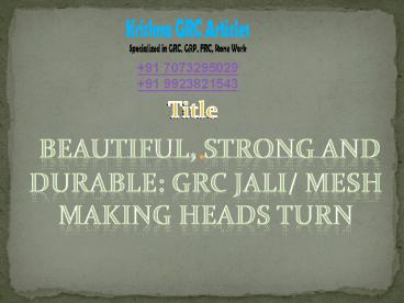 presentation player overlay