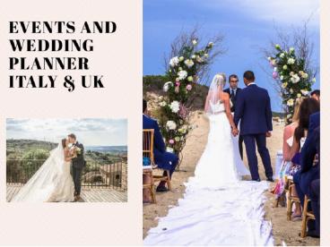 Best Wedding Events Italy