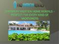 Caribbean Vacation Home Rentals – Perfect for Every Kind of Vacationers PowerPoint PPT Presentation