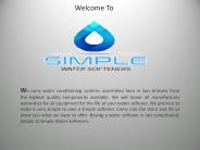 Water Softener System