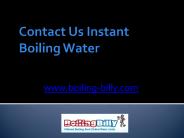 Contact Us Instant Boiling Water - boiling-billy.com