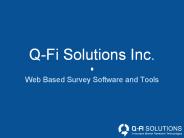 Best Online Survey Software - Q-Fi Solutions