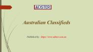Australian Classifieds (1)