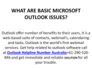 How to resolve issues of Microsoft Outlook?
