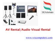 Audio Visual Rental - Sound System Rental Dubai