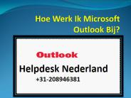 Hoe Werk Ik Microsoft Outlook Bij?