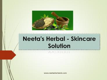 Natural Skincare Solution