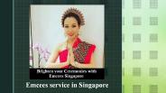Emcees service in Singapore | Event Emcee Services