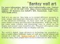Banksy wall art PowerPoint PPT Presentation