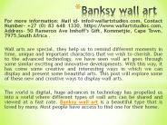 Banksy wall art
