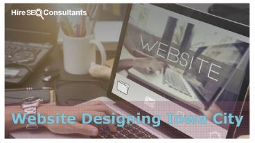 Website Designing Iowa City