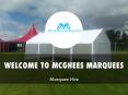 Detail Presentation About MCGHEES MARQUEES PowerPoint PPT Presentation